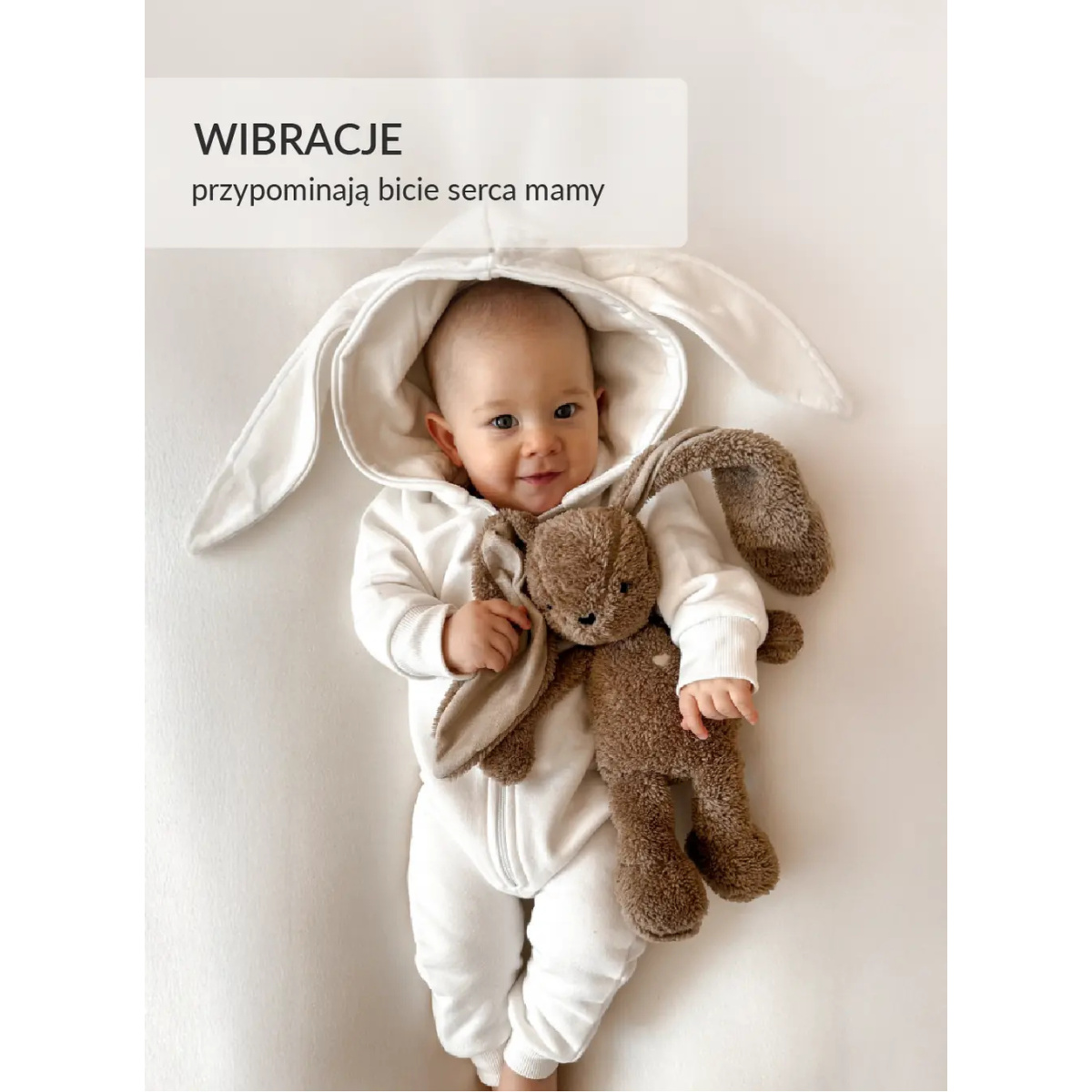 SZUMISIE KRÓLIK BEŻ 5W1