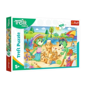 Puzzle - 100 - Dzień Treflików - KAZSTUDIO SA Rodz