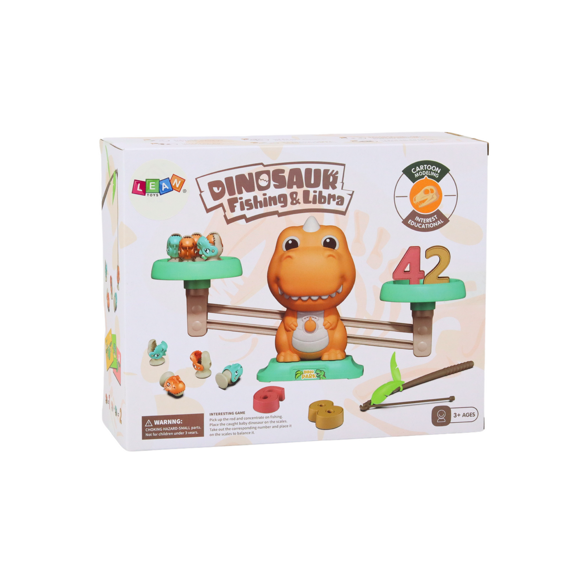 Nauka Liczenia Gra Edukacyjna Waga Szalkowa Dinoza