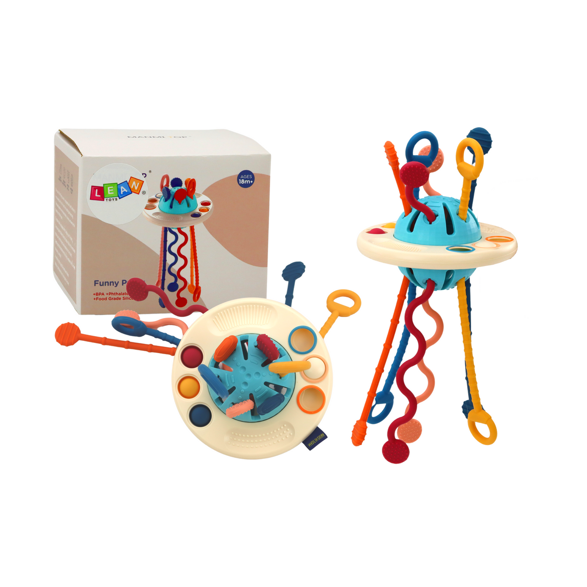 Zabawka Sensoryczna Dla Niemowląt Gryzak Statek Ko