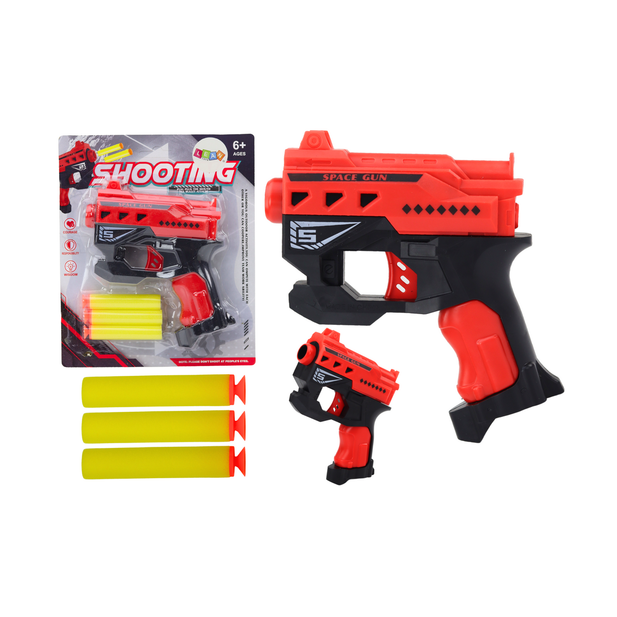 Mini Pistolet Na Strzałki Piankowe Z Przyssawkami