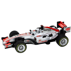 Wyścigówka Samochód Sportowy Z Napędem 1:9 Srebrna