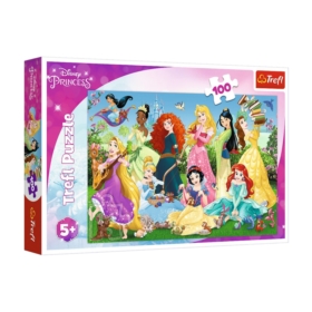 Puzzle Czarujące Księżniczki 100el. Trefl 16417