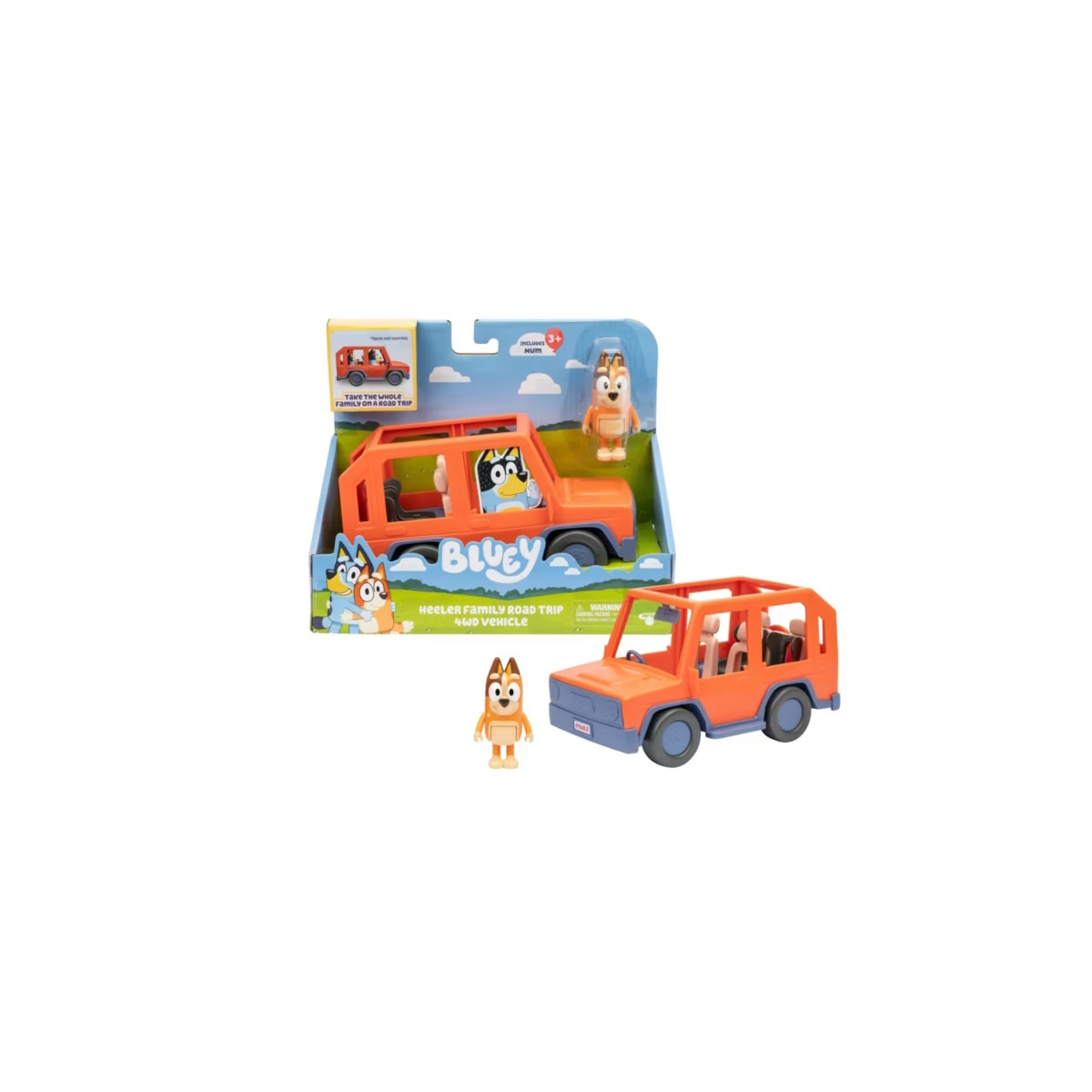 TMT BLUey zest samochód 4x4 z fig Chilli BLU17661