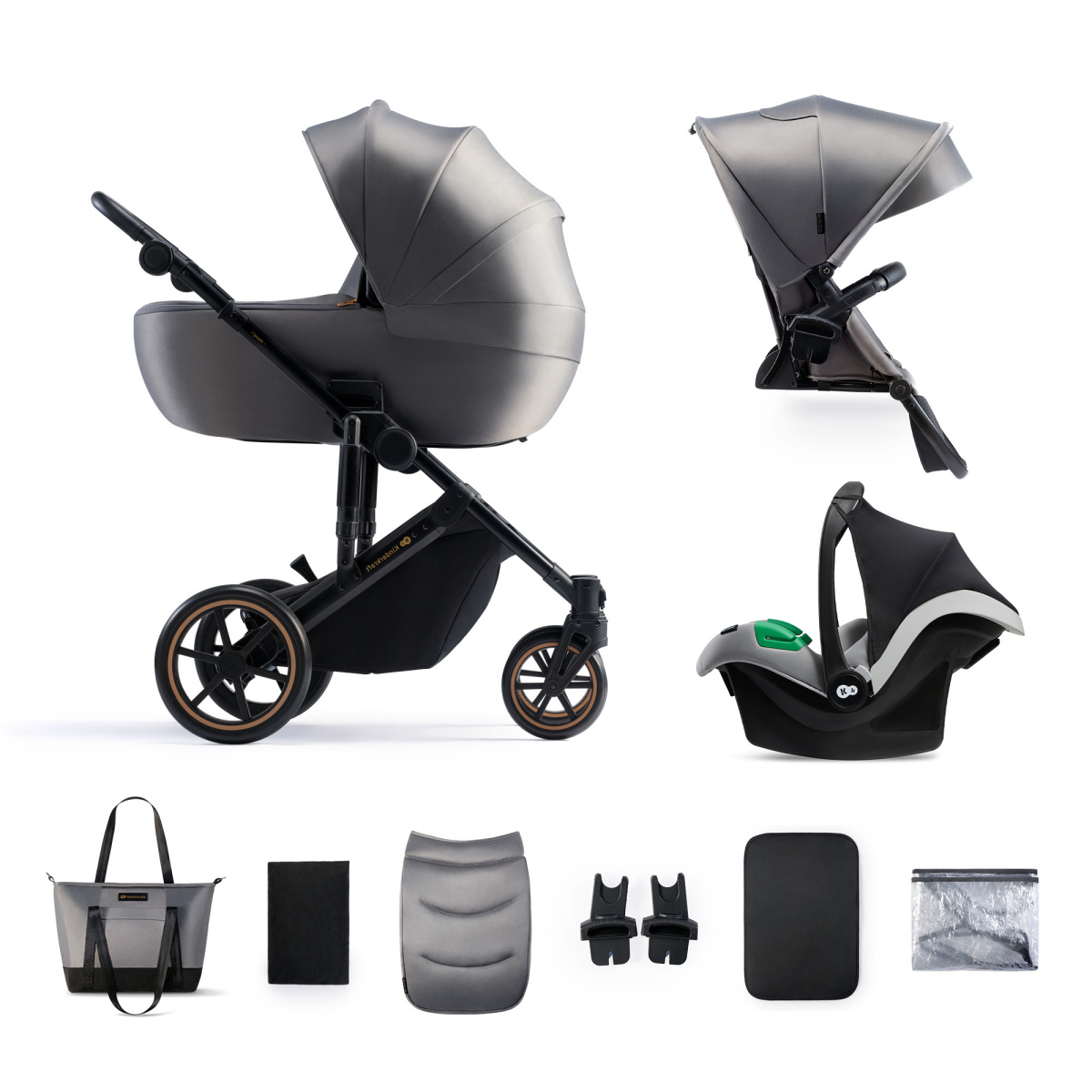 KINDERKRAFT MOOV 3W1 MINK PRO BLACK