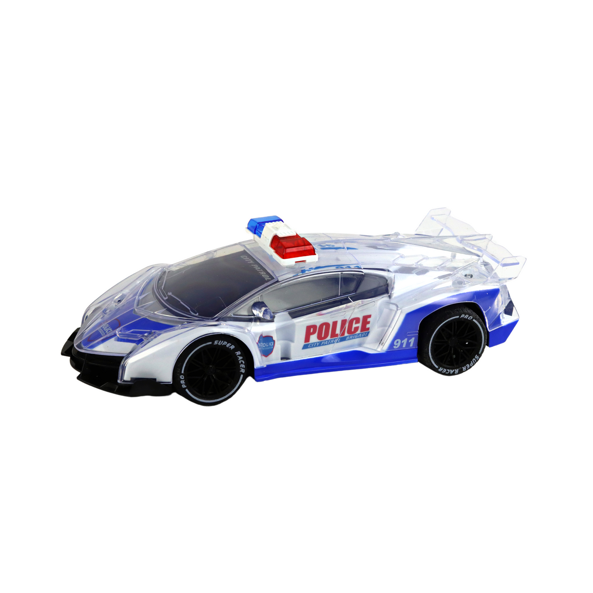 Policyjne Auto Sportowe Zdalnie Sterowane RC Skala