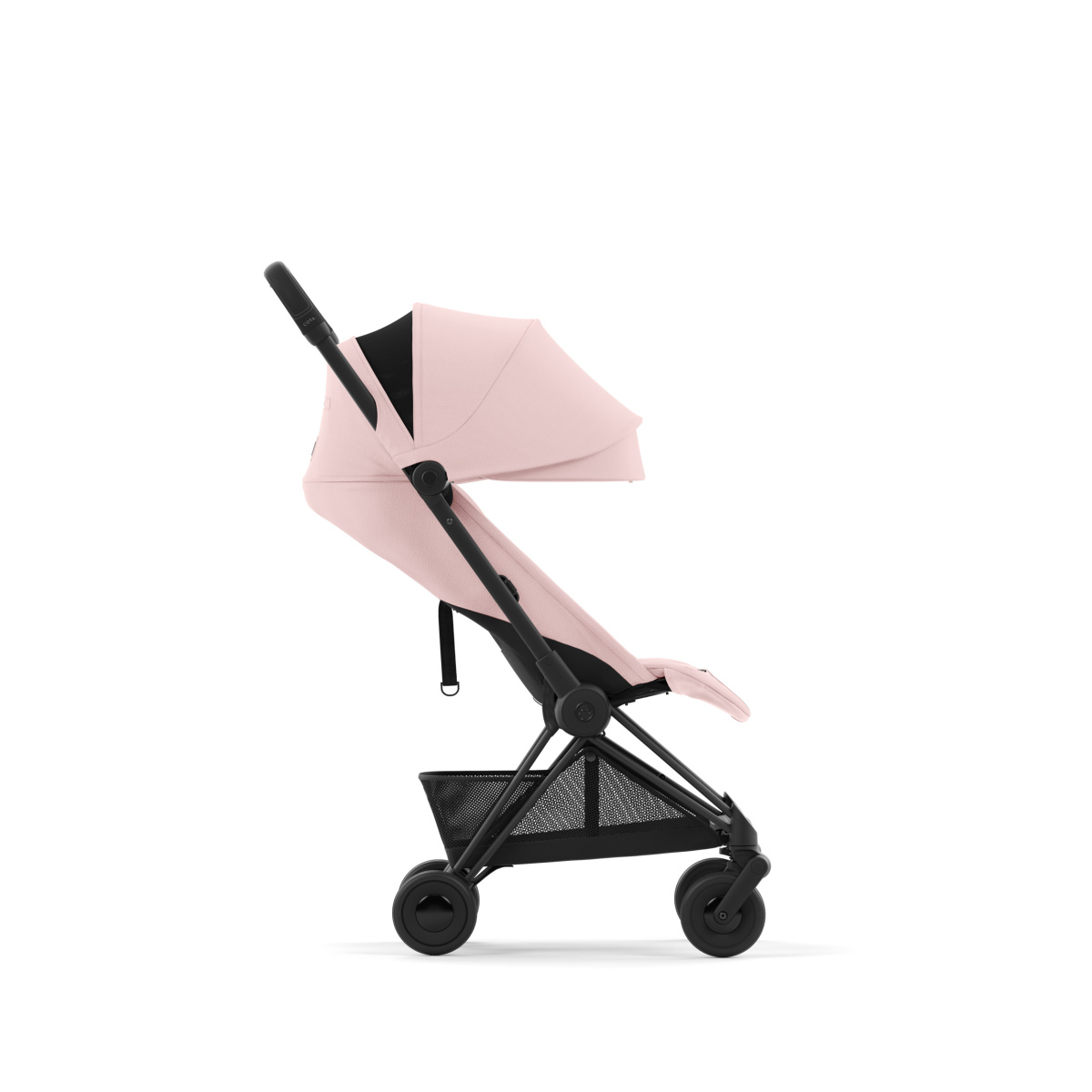 CYBEX COYA MATT BLACK PEACH PINK