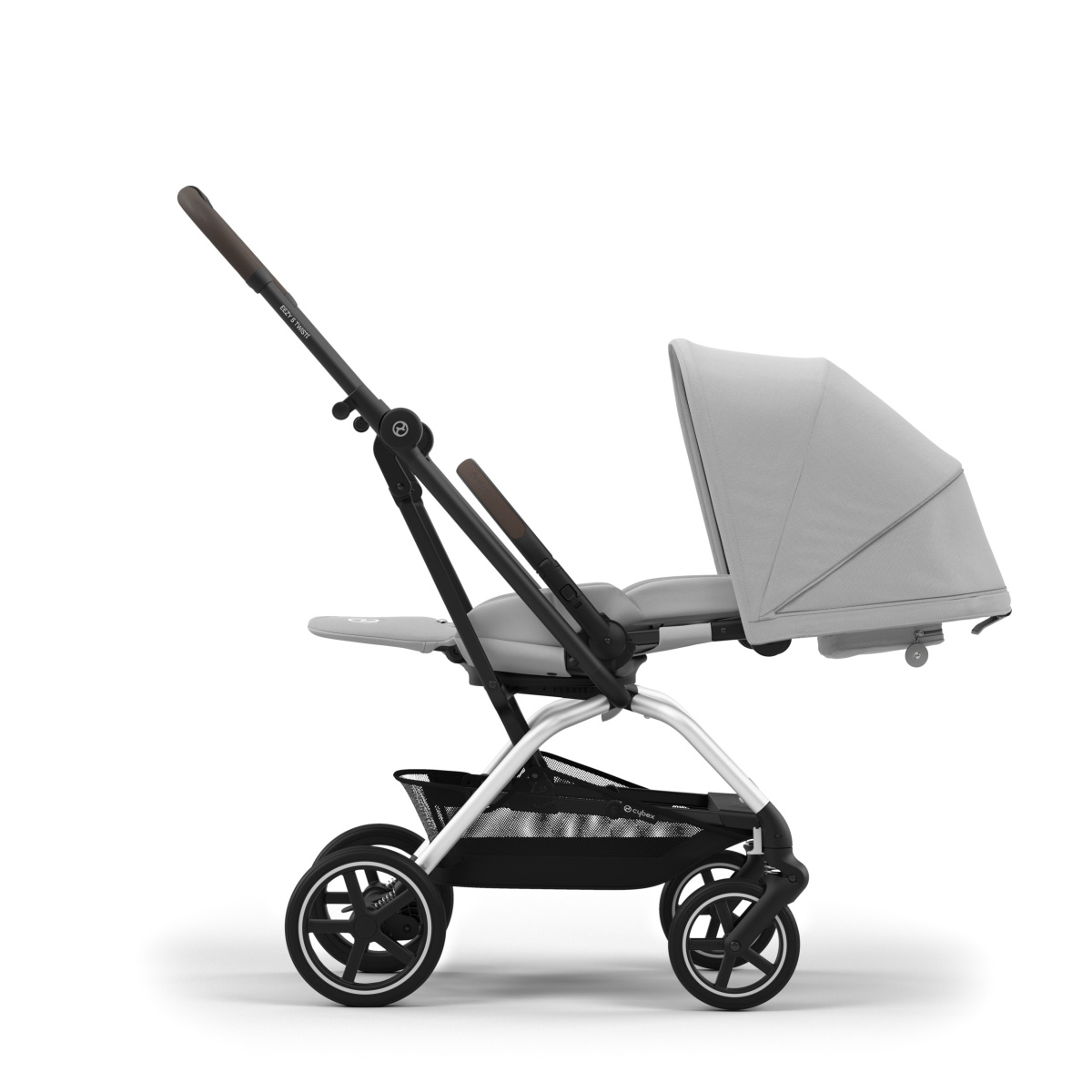CYBEX EEZY S TWIST+2 SLV FOG GREY