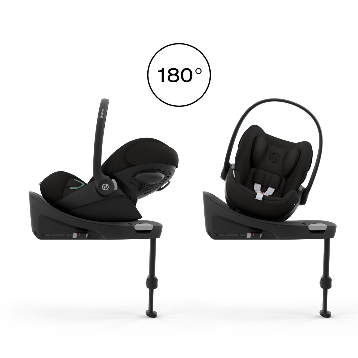 CYBEX CLOUD G I-SIZE MAGIC BLACK + BAZA G