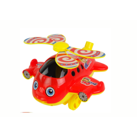 Wesoły Samolot Pchacz Kij Dzwonek Czerwony