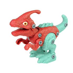 Zestaw Dinozaur Parasaurolophus z Jajkiem DIY Śrub