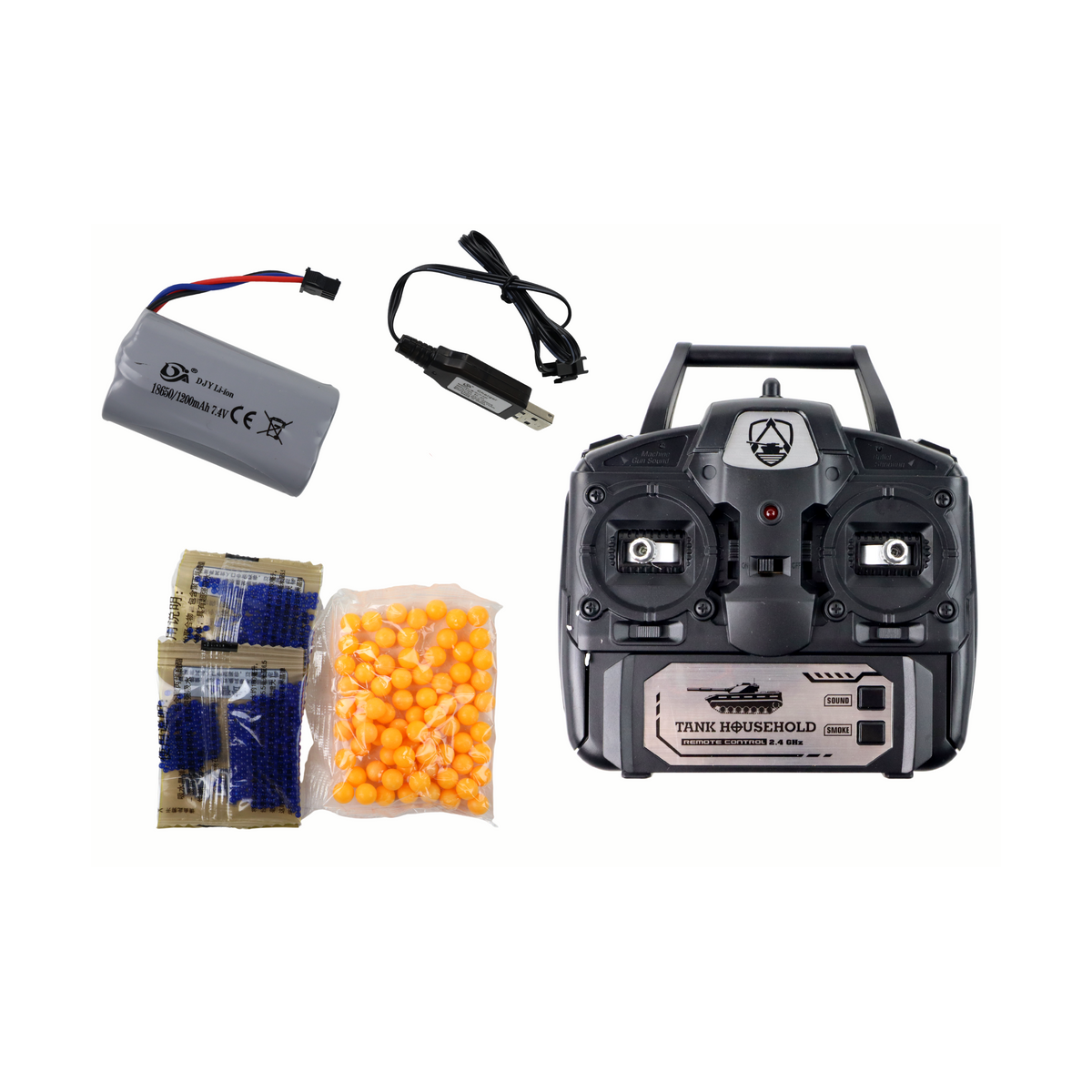 Czołg Leopard RC Zdalnie Sterowany Armata 1:18 Sz