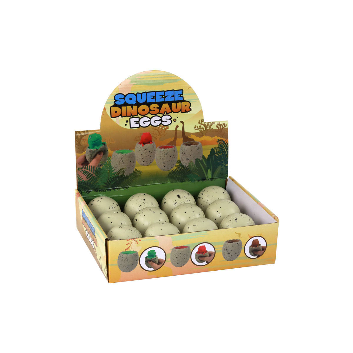 Zabawka Antystresowa Dinozaur W Jajku Gniotek Squi
