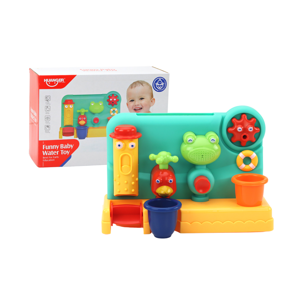 Zabawka Do Kąpieli Dla Dzieci Fontanna Młynek Żabk