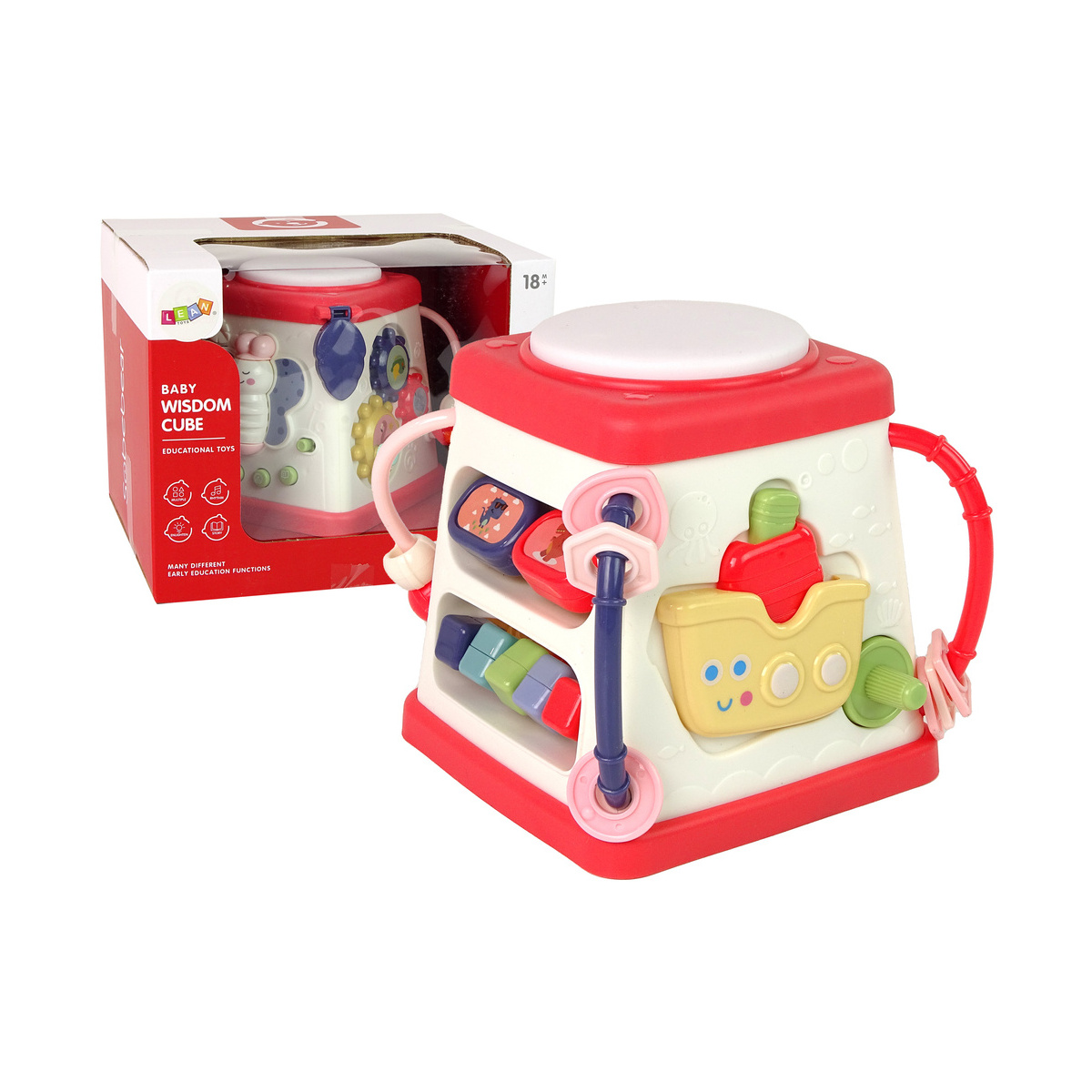 Kostka Edukacyjna Dla Niemowląt Wesołe Melodie Świ