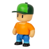 STUMBLE GUYS S1 Act.fig.11,5 Mr.Stumble 88772