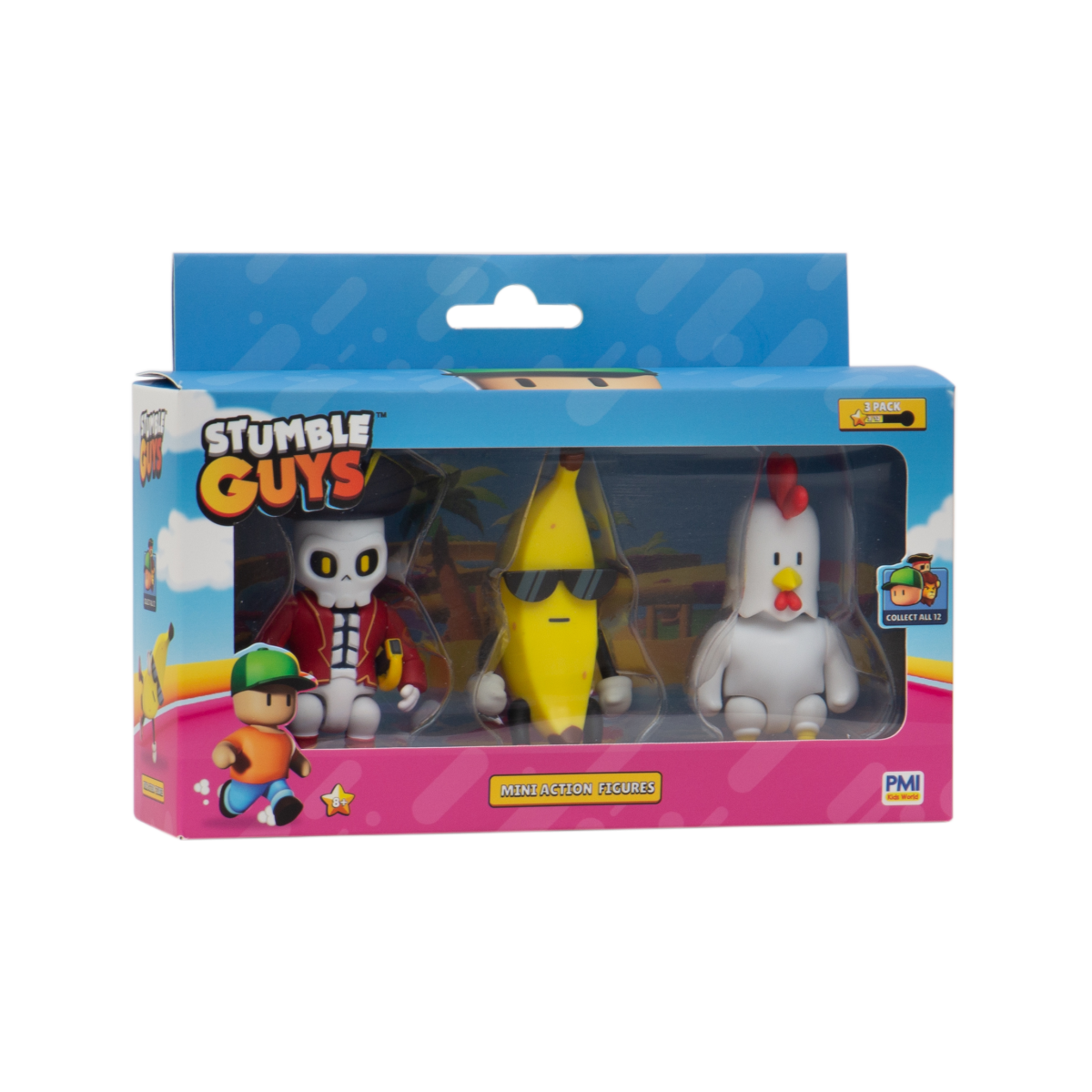 STUMBLE GUYS S1 MiniAct.fig.3pack ver.B 89359