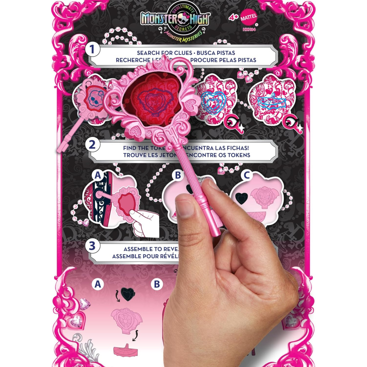 *****MH Draculaura Potworne zagadki HXH84 /4