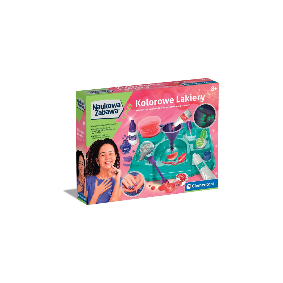 CLE Naukowa zabawa Kolorowe lakiery 50890