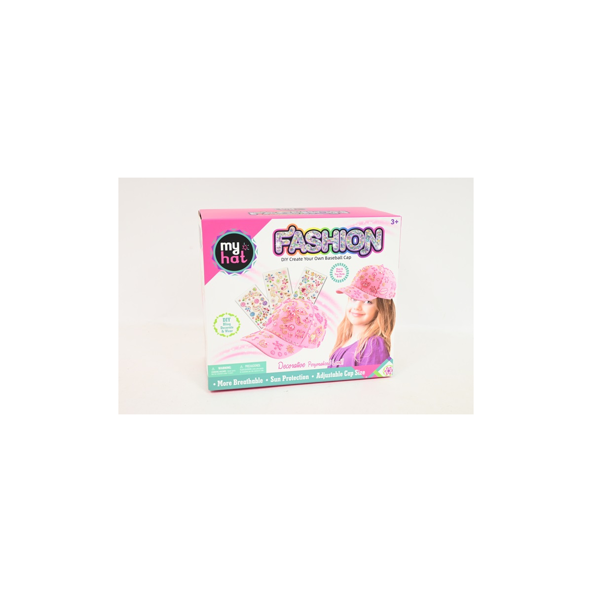 Czapka do dekoracji różowa 1355121 51210