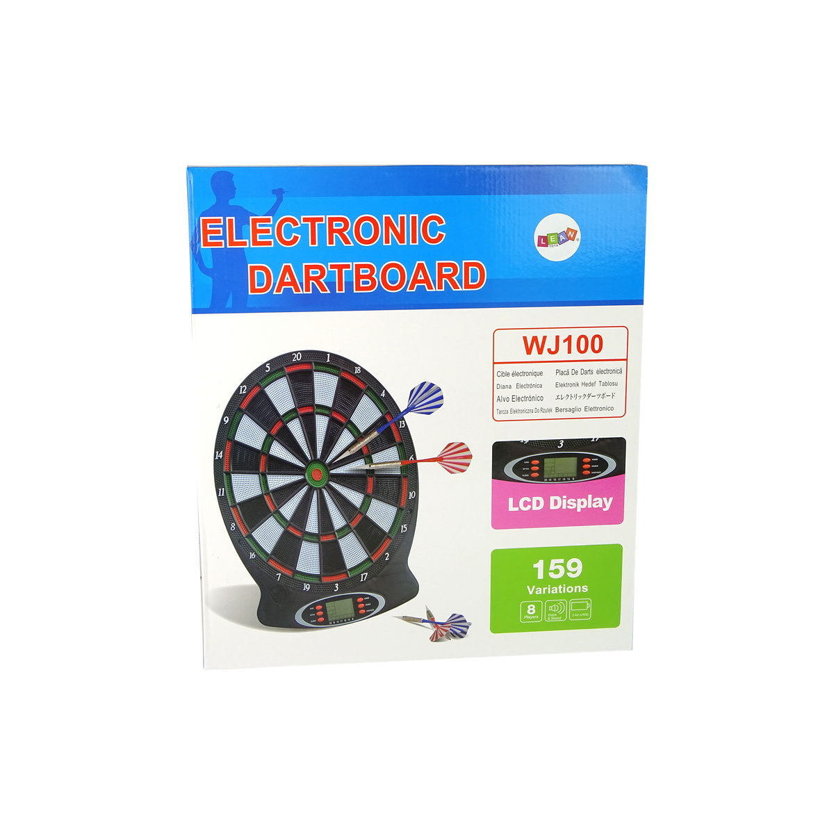 Elektronicza Tarcza z Rzutkami Dart 43 cm x 38 cm