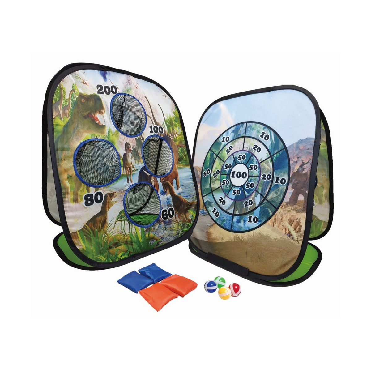 Gra Zręcznościowa 2w1 Tarcza Rzut Do Celu Woreczki