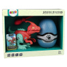 Zestaw Dinozaur Parasaurolophus z Jajkiem DIY Śrub