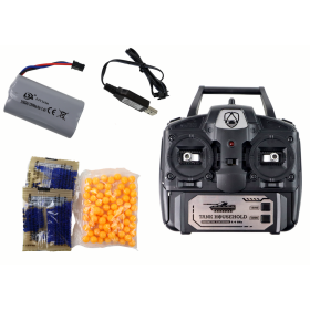 Czołg Leopard RC Zdalnie Sterowany Armata  1:18 Sz