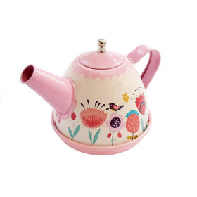 Zestaw do Herbaty Filiżanki Imbryk Spodki 14 elem.