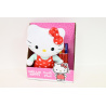 HELLO KITTY 25cm do malowania/czerw 65569