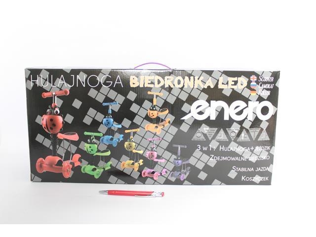 Hulajnoga balans 3w1 Biedronka fiolet 1028675