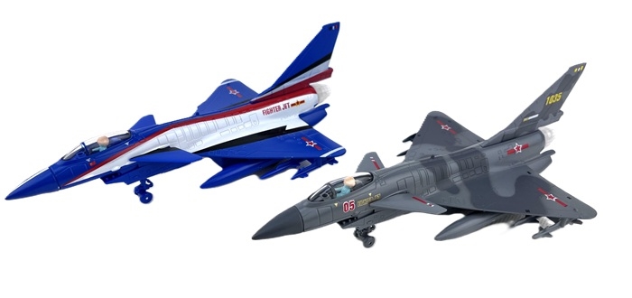 Samolot wojskowy metal św/dźw 1szt 1354994 49941