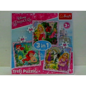 PUZZLE 3W1 ROPSZPUNKA AURORA I ARIELKA