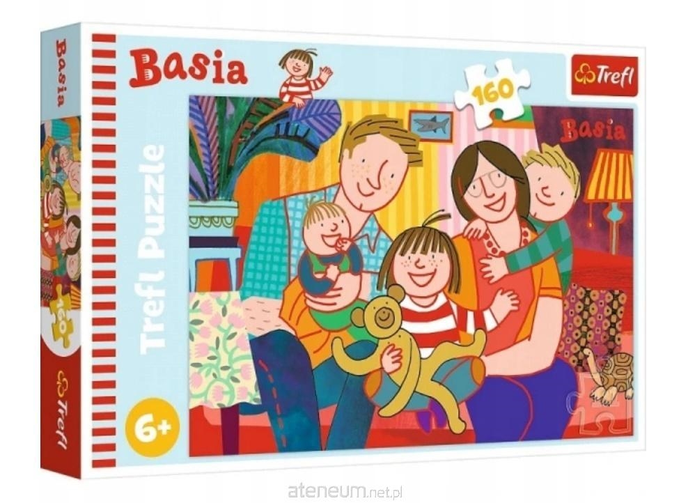 TREFL - PUZZLE 160 - BASIA - POZNAJ BASIĘ