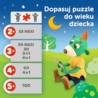 TREFL - PUZZLE 4w1 - TREFLIKI PRZED SNEM - 34399