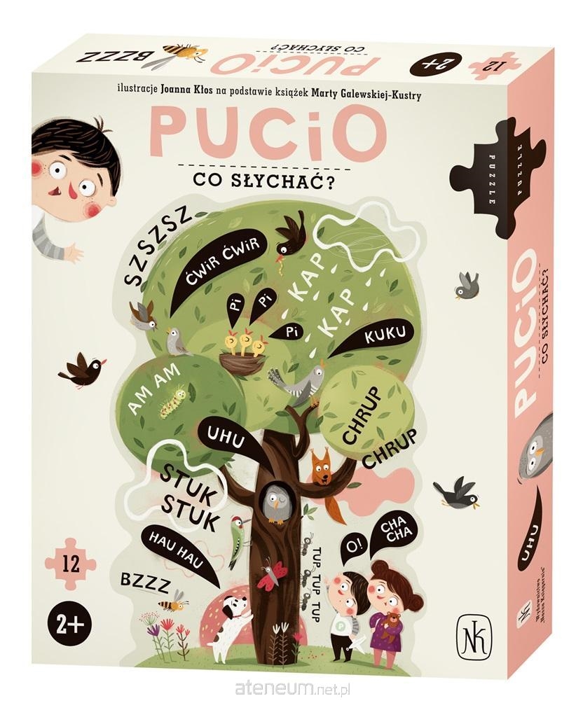 ZABAWKA PUZZLE PUCIO CO SŁYCHAĆ