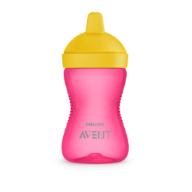 AVENT KUBEK Z TWARDYM USTNIKIEM 18M+, 300ML GIRL 8