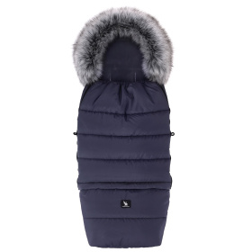 COTTONMOOSE ŚPIWÓR FOOTMUFF COMBI 3W1 GRAPHITE