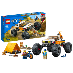 Klocki LEGO CITY Przygody Samochodem Terenowym Z N