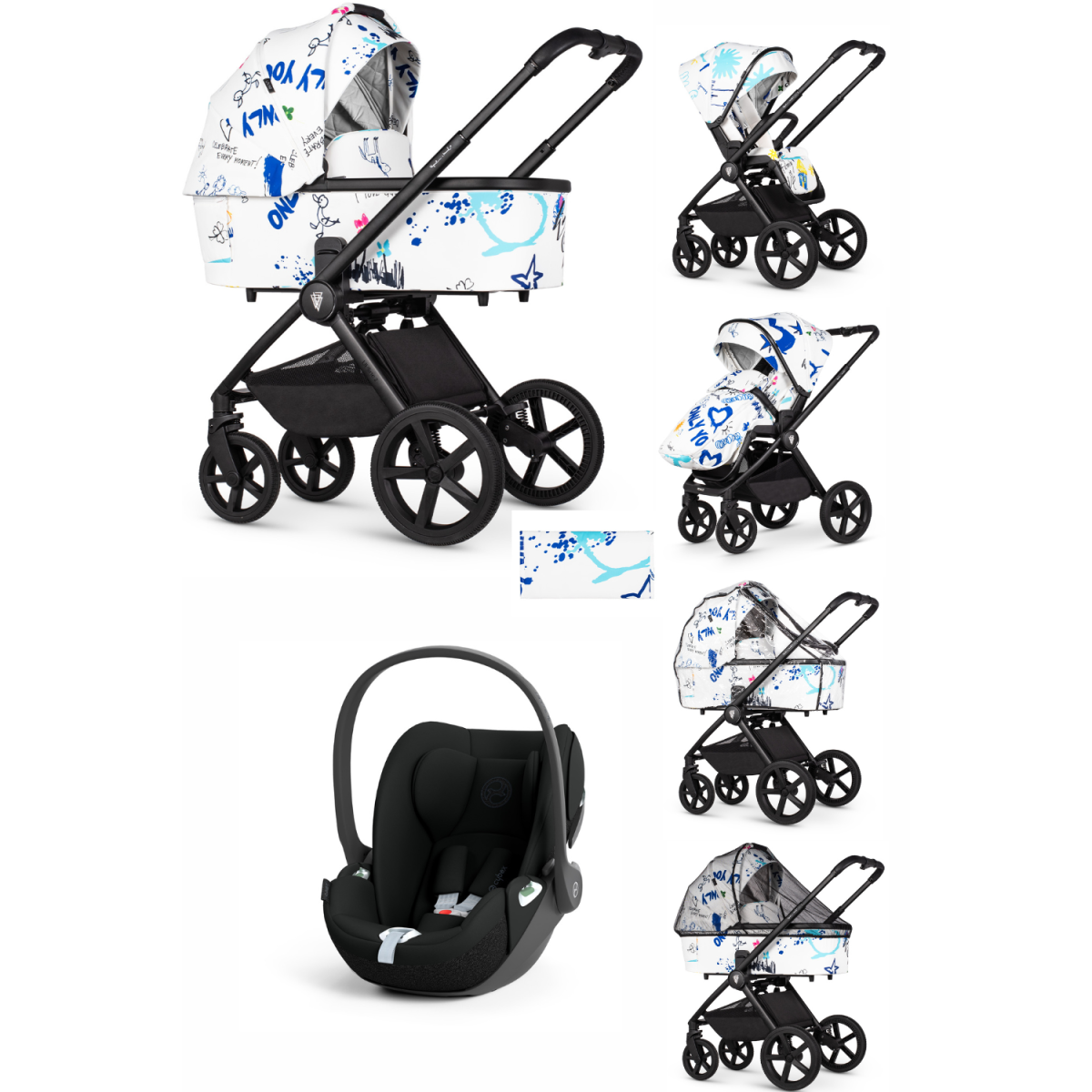 ZESTAW 3W1 VENICCI UPLINE 2 + CYBEX CLOUD T PLUS