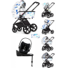 ZESTAW 4W1 VENICCI UPLINE 2 + CYBEX CLOUD G PLUS + BAZA ISOFIX