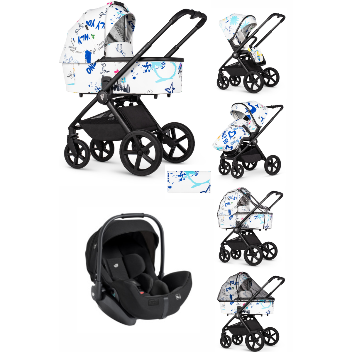 ZESTAW 3W1 VENICCI UPLINE 2 + JOIE ILEVEL