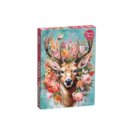 PUZZLE 1000 FLOWER DEER