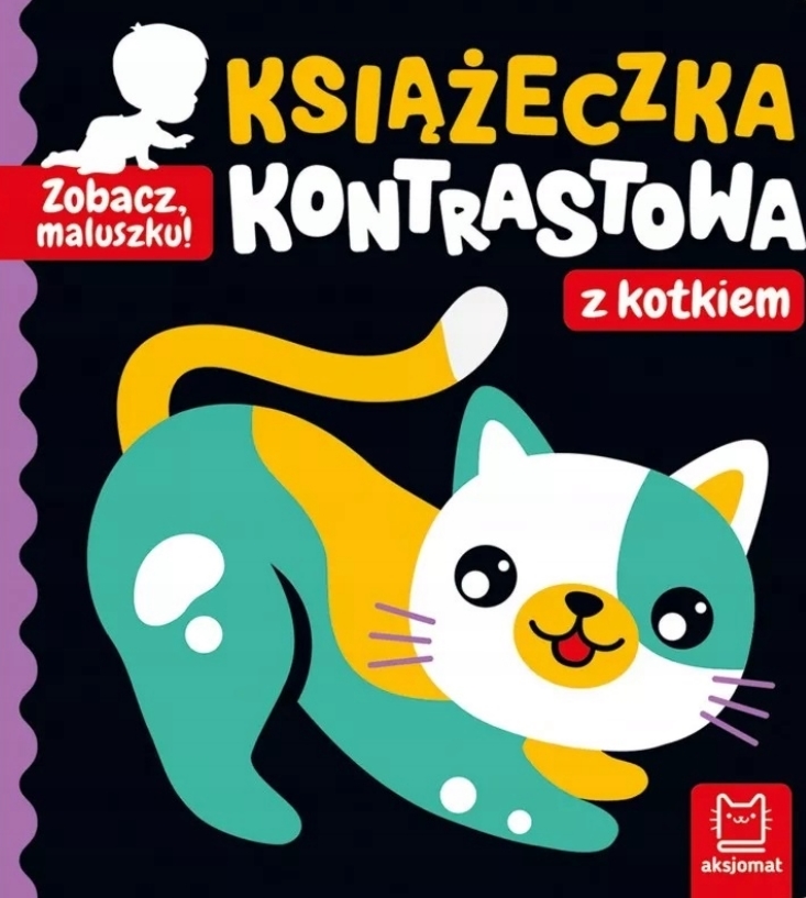 Zobacz, maluszku! Książeczka kontr.z kotkiem 35763