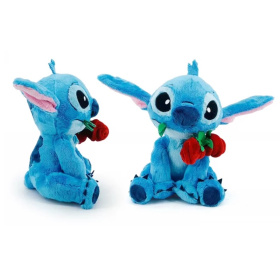 DISNEY Stitch z różą 25cm 587-0178