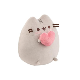 Pusheen with heart 24cm 61572 P-249 15724