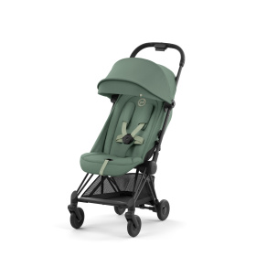 CYBEX COYA MATT BLACK LEAF GREEN