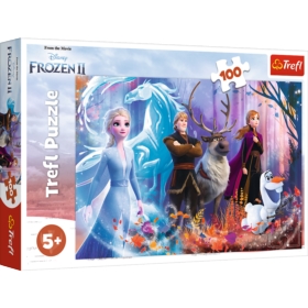Puzzle - "100" - Magia Krainy Lodu / Disney Frozen