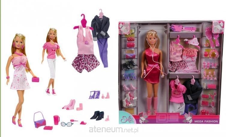 SIMBA LALKA STEFFI + GARDEROBA