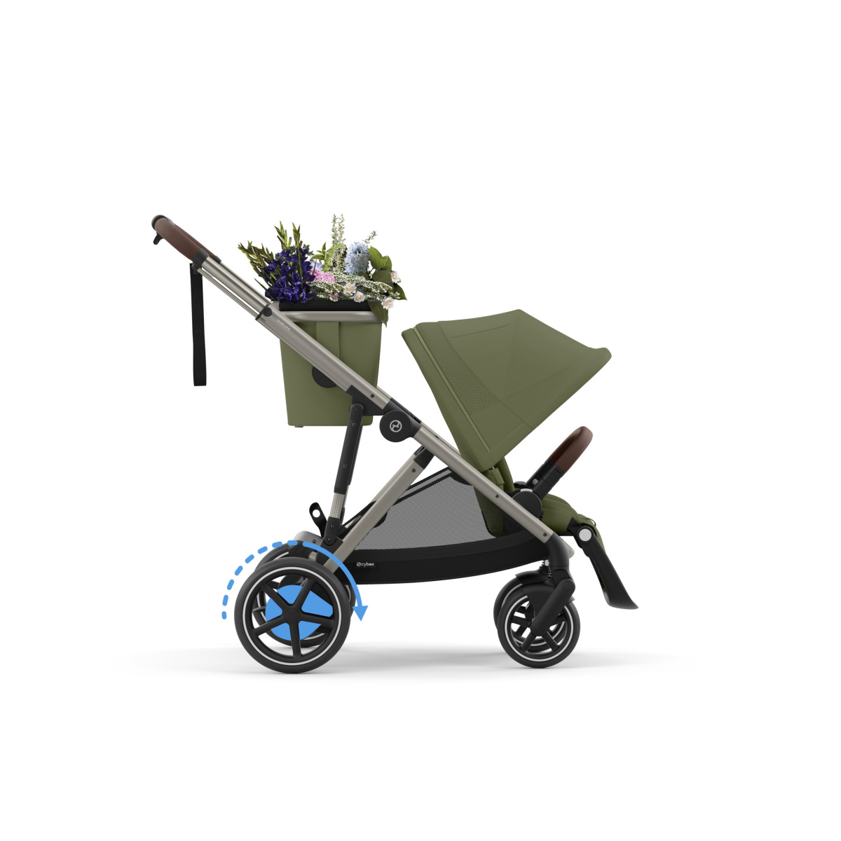 CYBEX E-GAZELLE S TPE MOSS GREEN 2W1